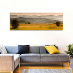 Golden Hour Countryside Hills Wall Art