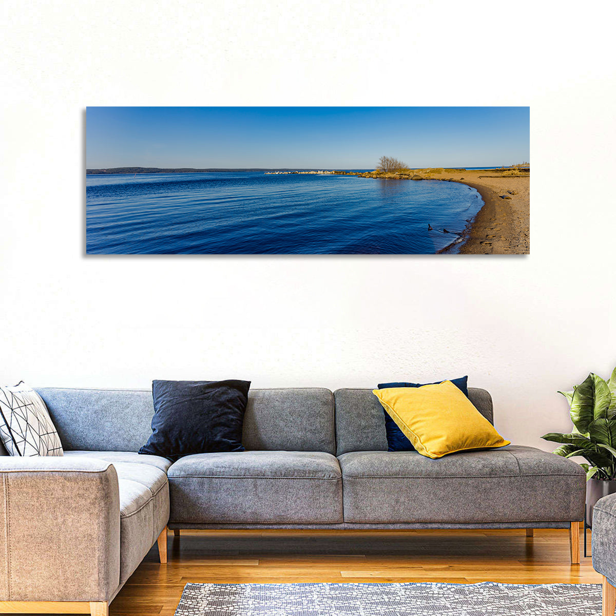 Lake Onega Shoreline Wall Art