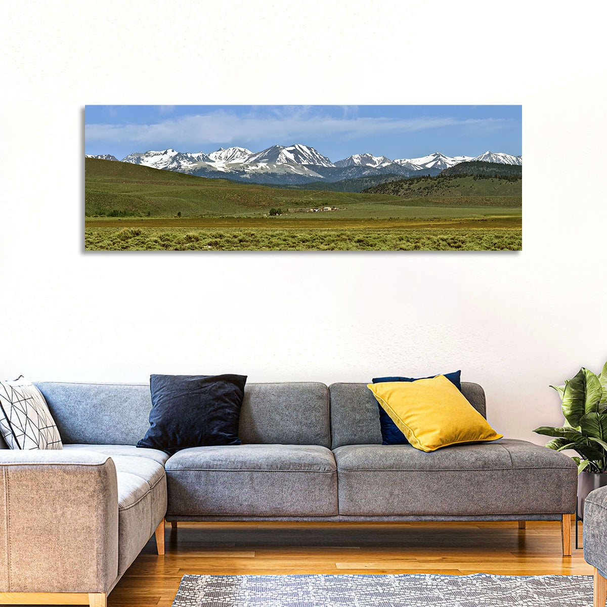 Sierra Nevada Sagebrush Plains Wall Art