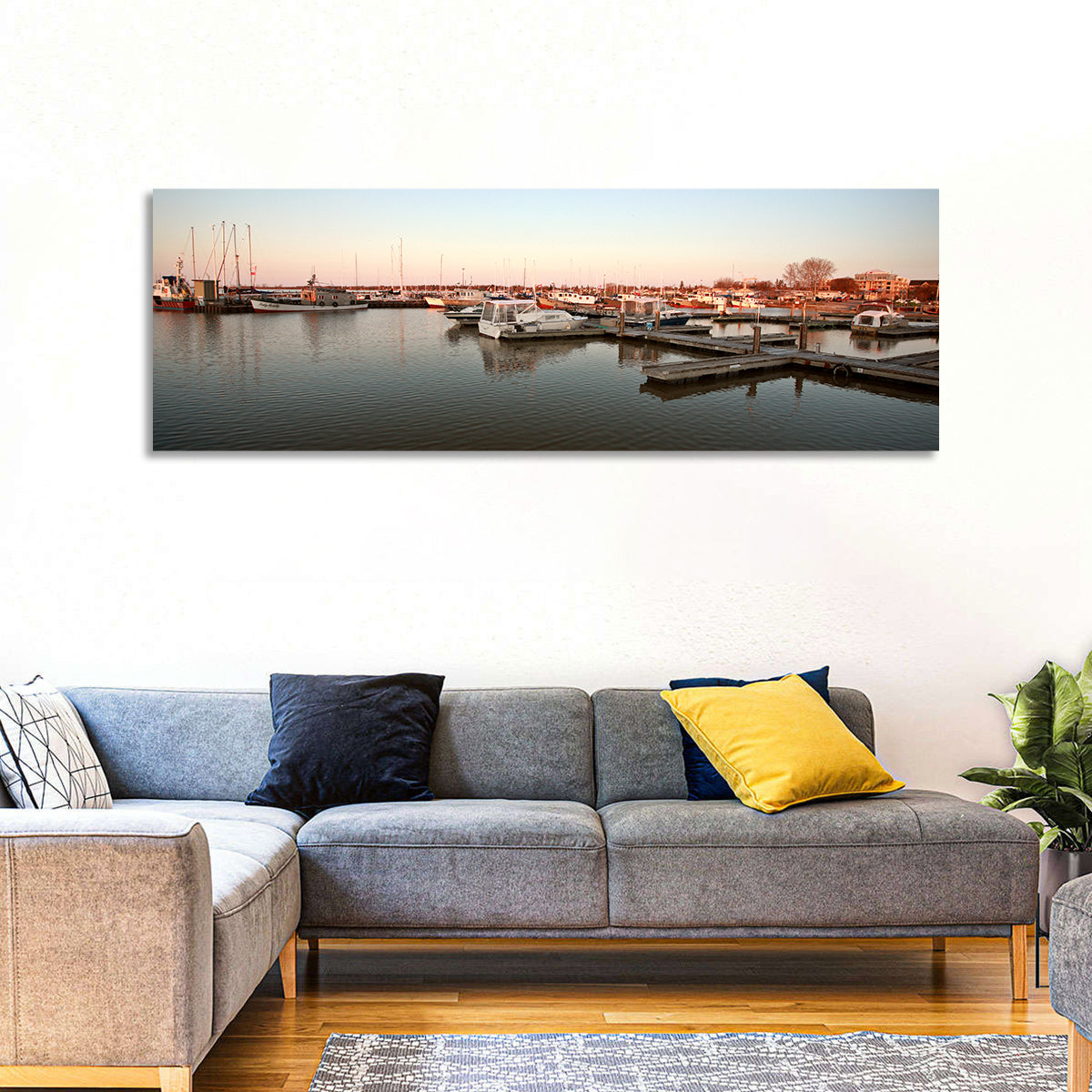 Gimli Marina Dock, Lake Winnipeg Wall Art