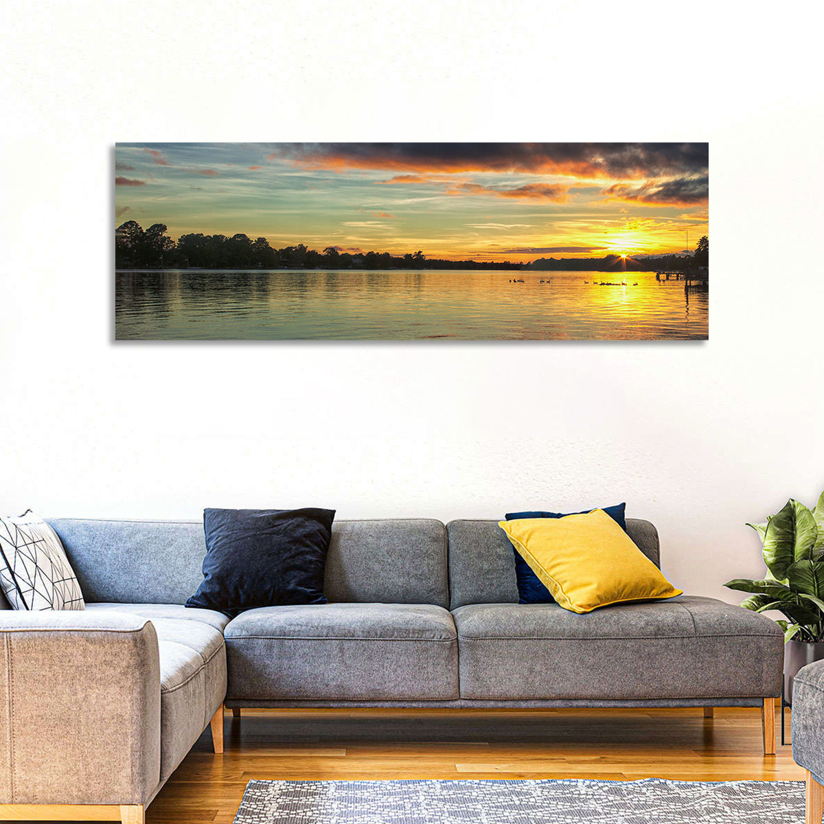 Lake Marion Golden Sunset Wall Art