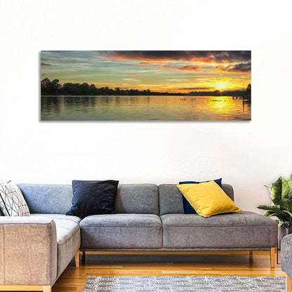 Lake Marion Golden Sunset Wall Art