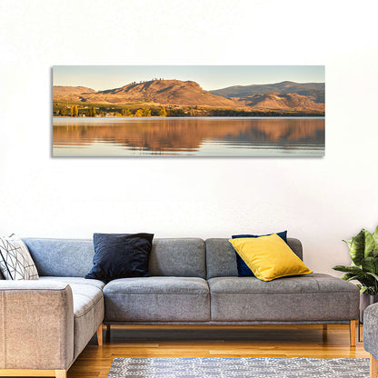 Osoyoos Lake Moonlit Reflection Wall Art