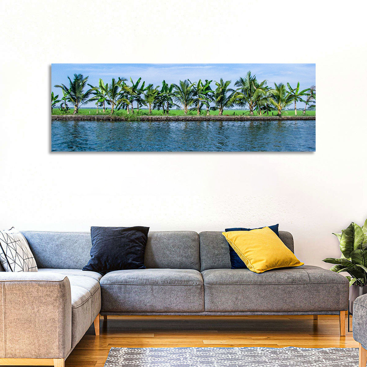 Vembanad Lake Landscape Wall Art