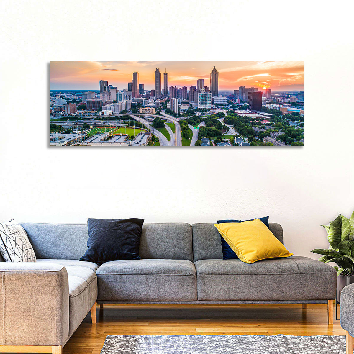 Downtown Atlanta Skyline Wall Art