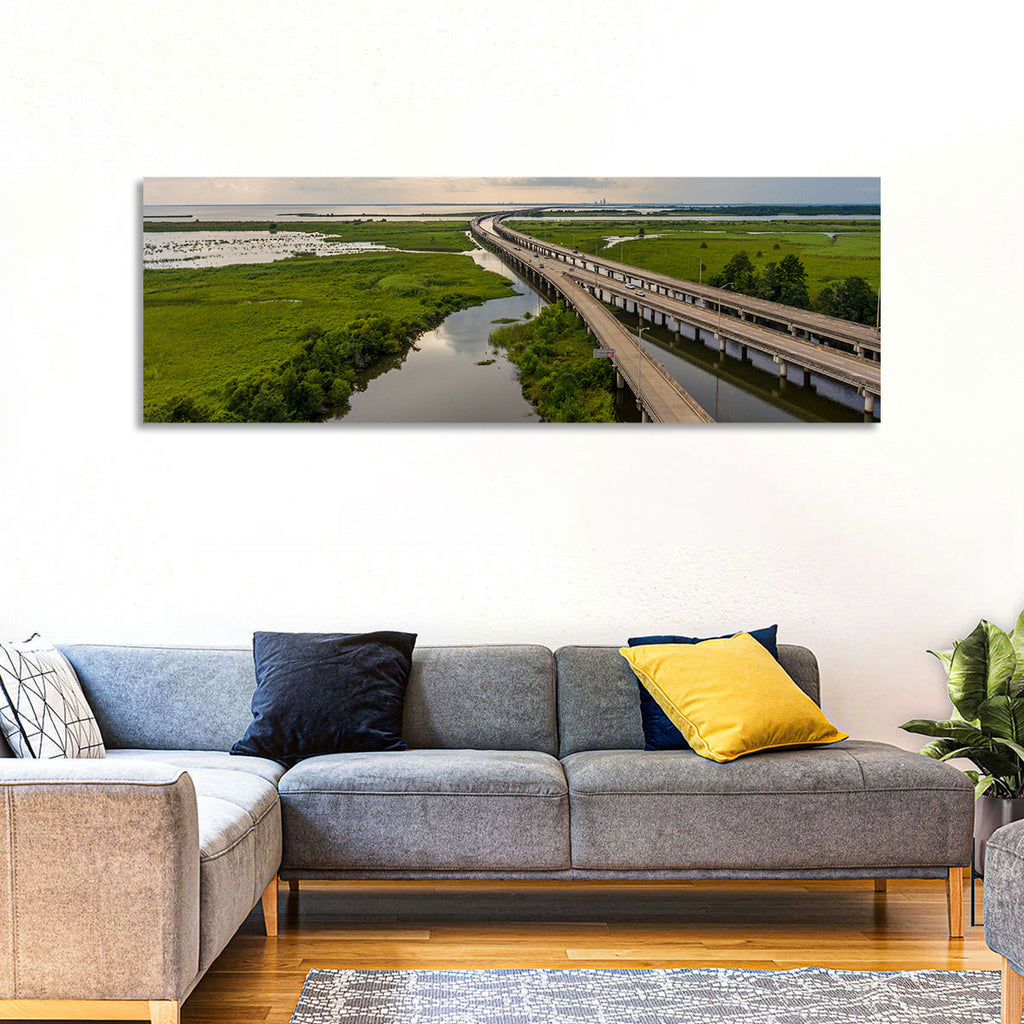 Interstate 10 Bridge Wall Art