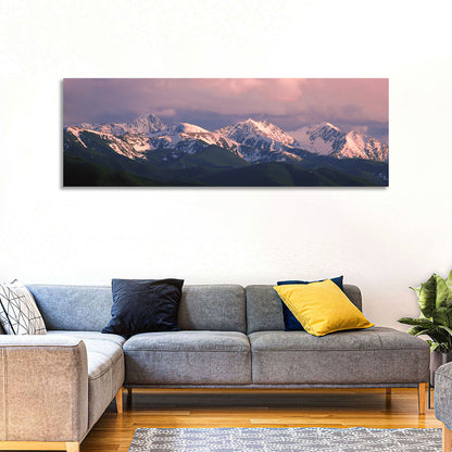Spanish Peaks Alpenglow Montana Wall Art