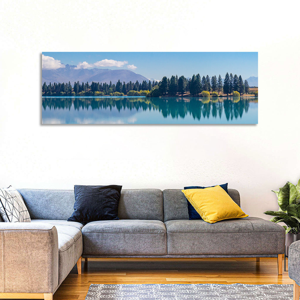 Lake Ruataniwha Reflection Wall Art