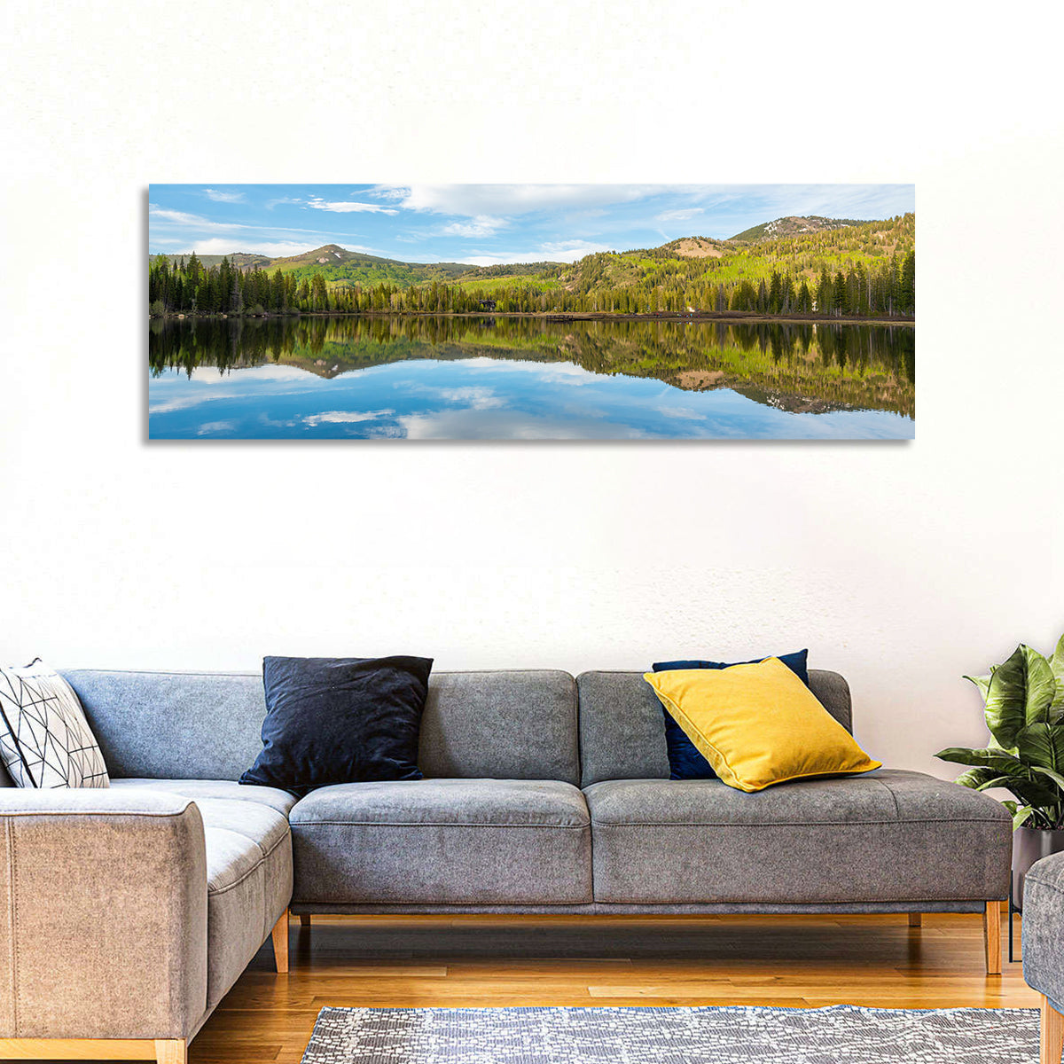 Silver Lake Reflection Wall Art