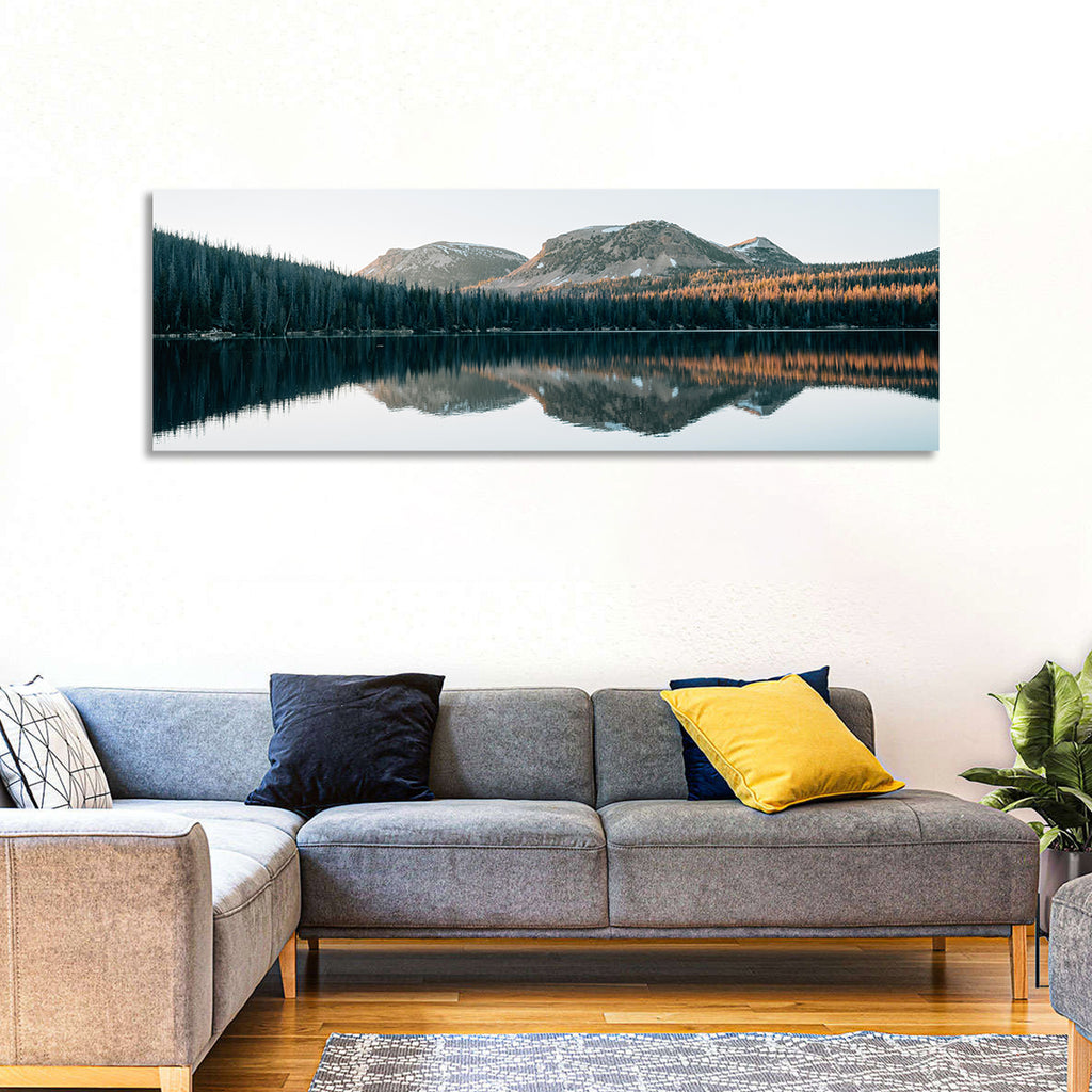 Mirror Lake Utah Reflection Wall Art