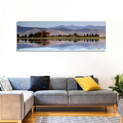 Mission Valley Lake Reflection Wall Art