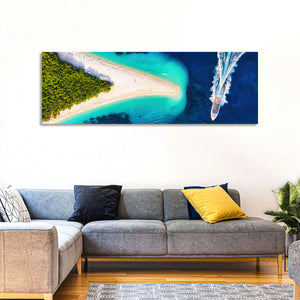 Hvar Island Beach Wall Art