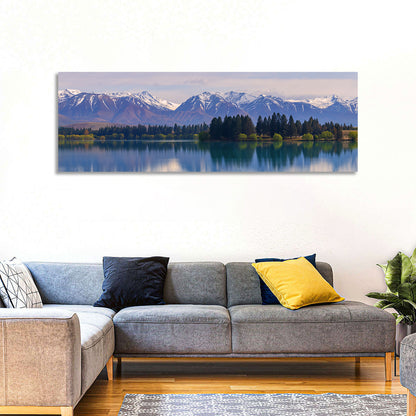 Ruataniwha Lake Reflection Wall Art