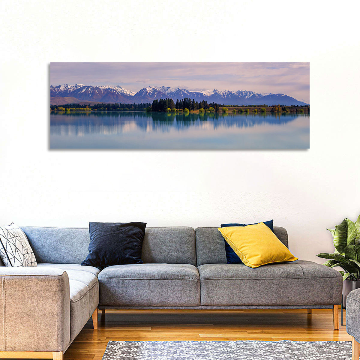 Lake Ruataniwha Reflection Wall Art