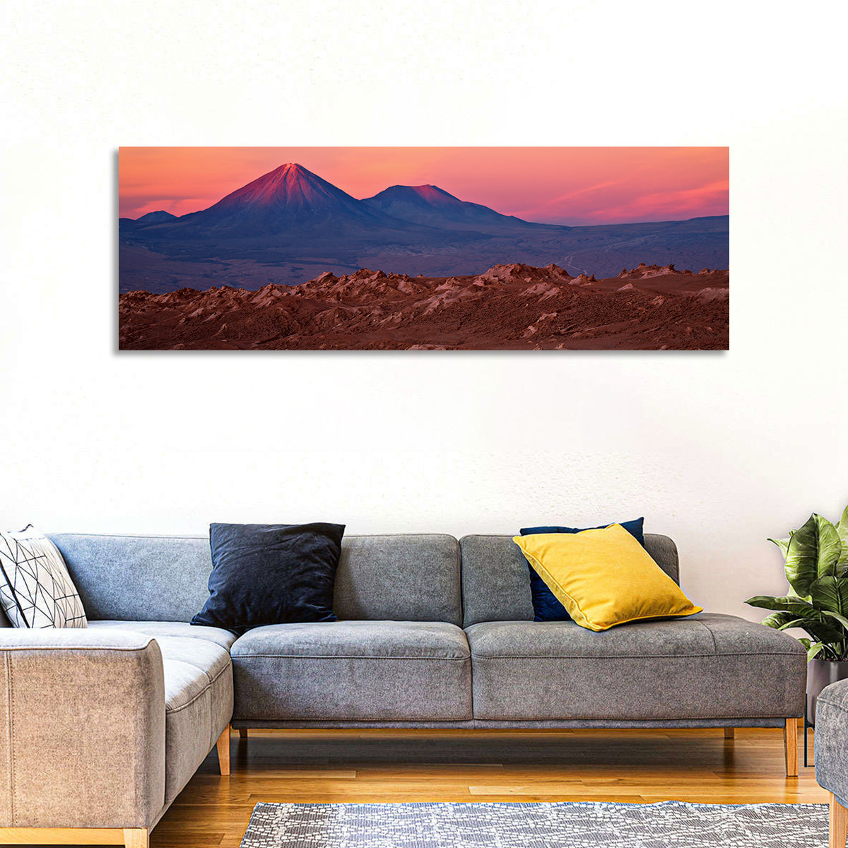 Valle De La Luna, Licancabur Volcano Wall Art