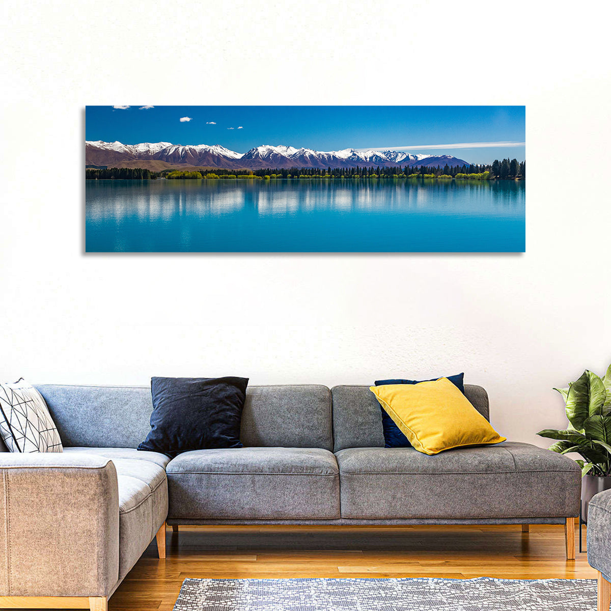 Lake Ruataniwha Reflection Wall Art