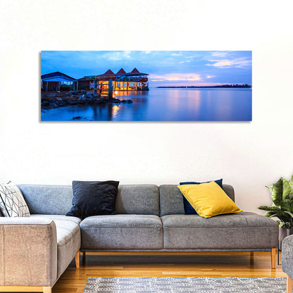 Twilight Restaurant on Lake Victoria Wall Art