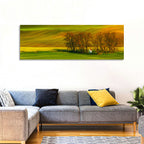 Moravian Wheat Fields with Chapel Wall Art
