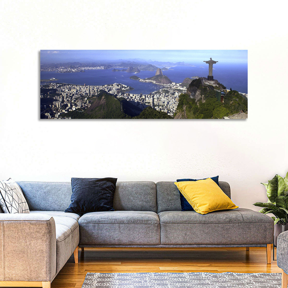 Christ the Redeemer Over Rio De Janeiro Wall Art