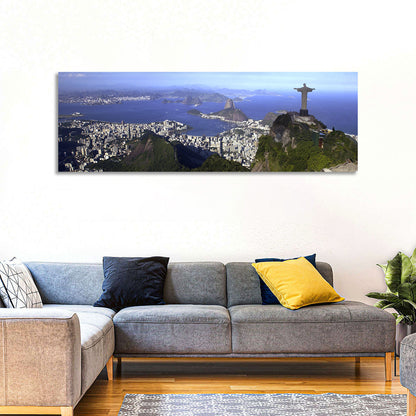 Christ the Redeemer Over Rio De Janeiro Wall Art
