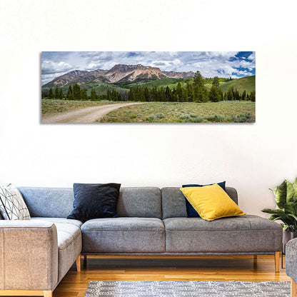 Boulder Peak Idaho View Wall Art
