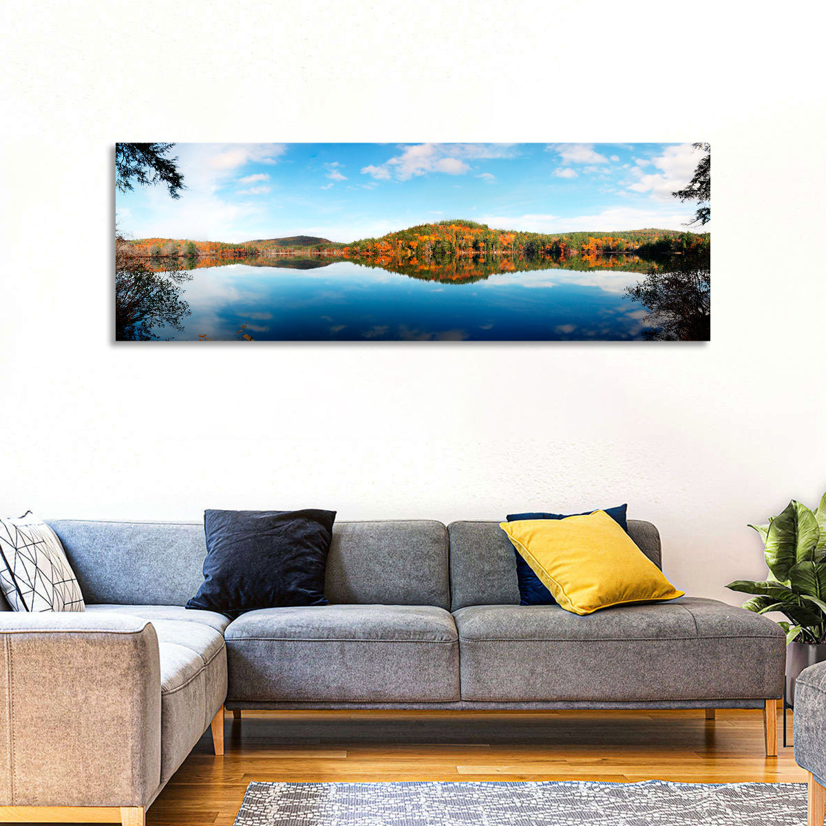 Vermont Lake Reflection Wall Art