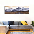 East Fjords Road at Dusk Wall Art