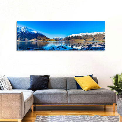 Lake Ohau Mountain Reflection Wall Art