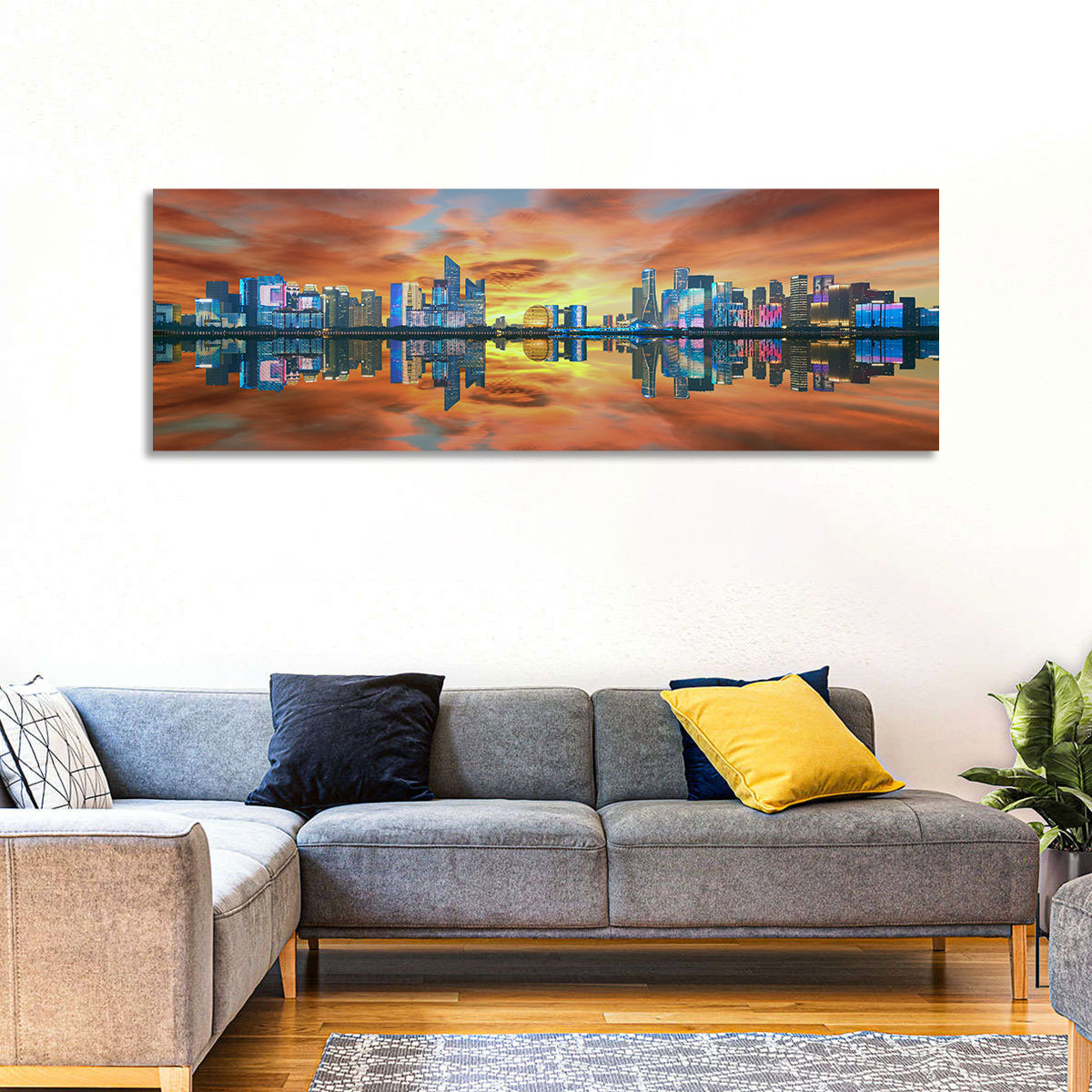 Hangzhou Skyline Wall Art