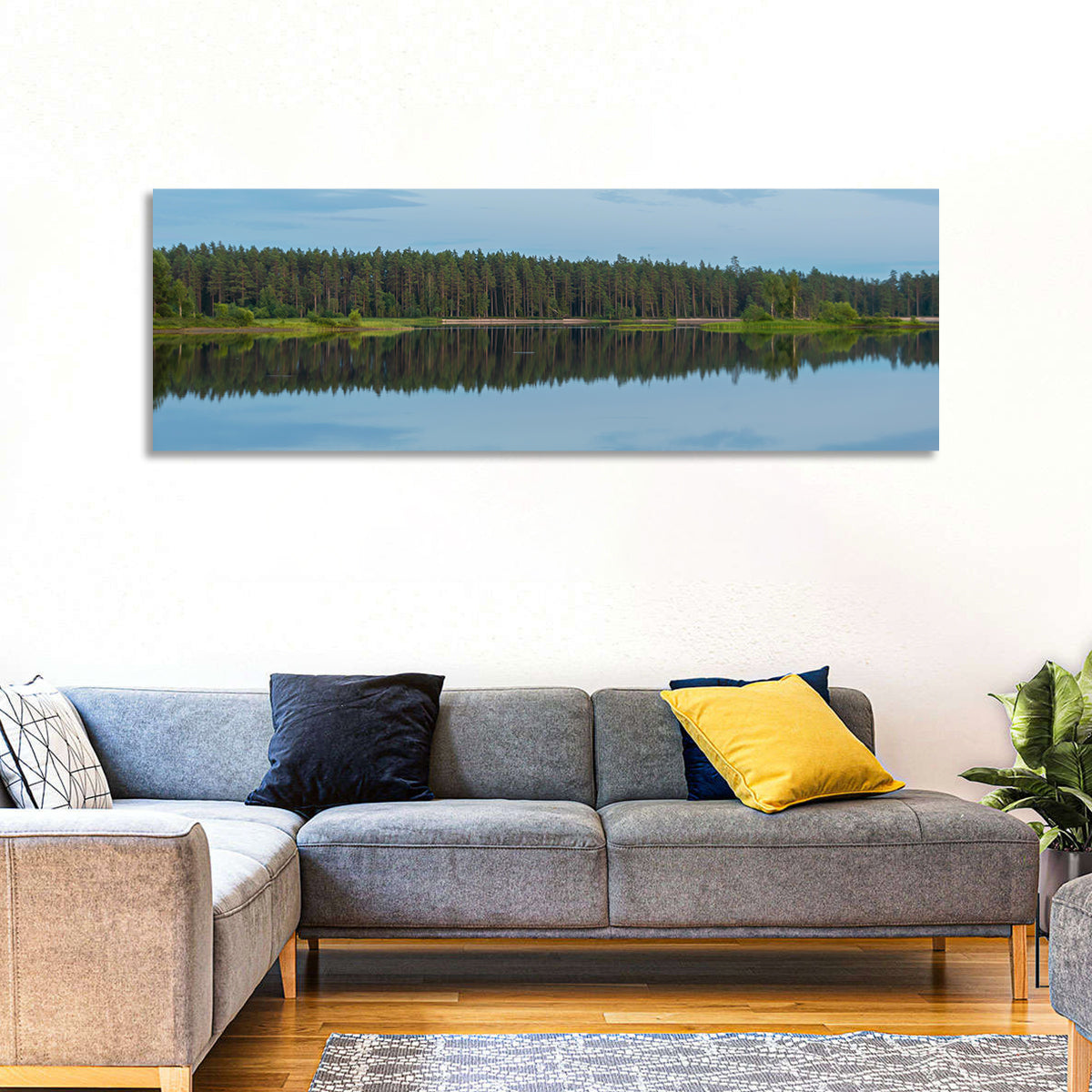 Lake Vanern Moonlight Wall Art