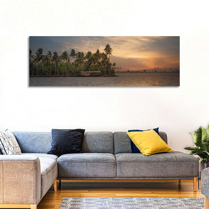 Vembanad Lake Sunset Wall Art