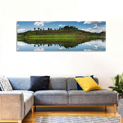 Bunyonyi Lake Reflection Wall Art
