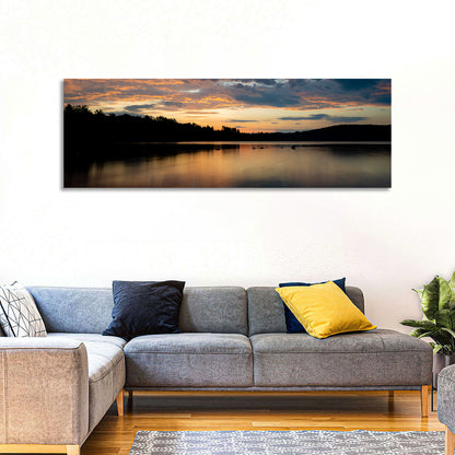 Lake Squam Sunrise Reflection Wall Art
