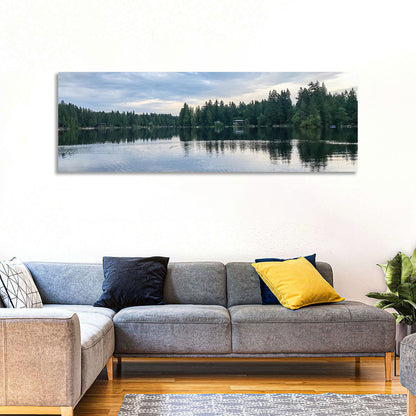 Beaver Lake Park Sunrise Reflection Wall Art