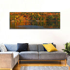 George Lake Morning Reflection Wall Art