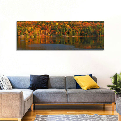 George Lake Morning Reflection Wall Art