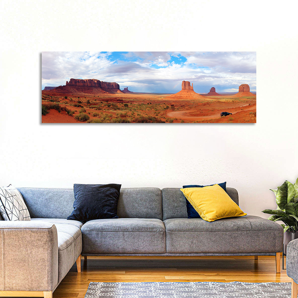 Mitten Buttes at Monument Valley Wall Art