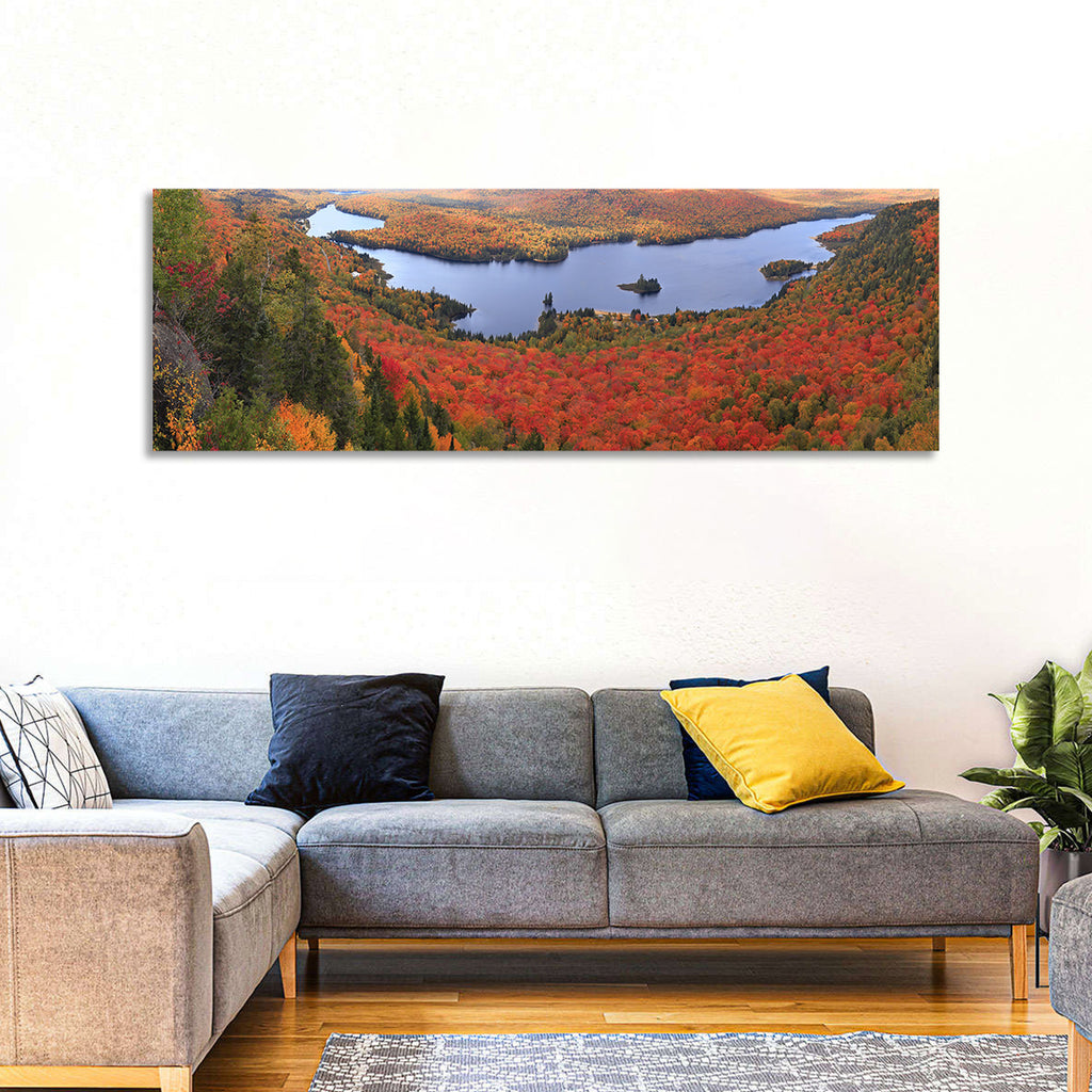 Lake Monroe Autumn Vista Wall Art