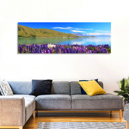 Lake Tekapo Lupine Fields Wall Art