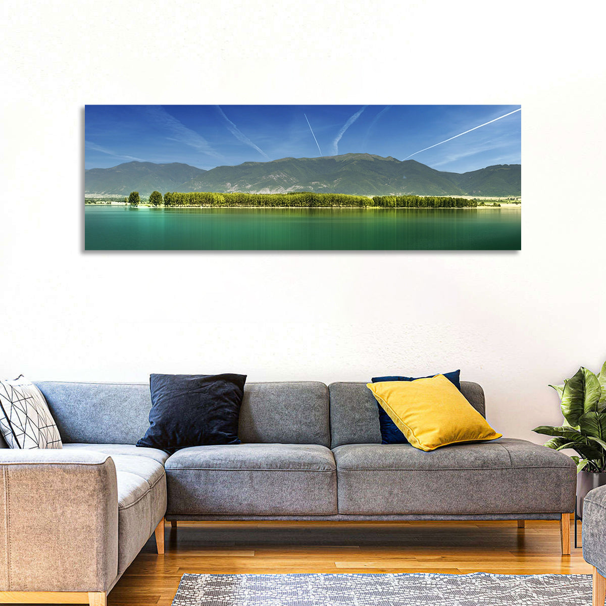 Koprinka Dam Reflections Wall Art