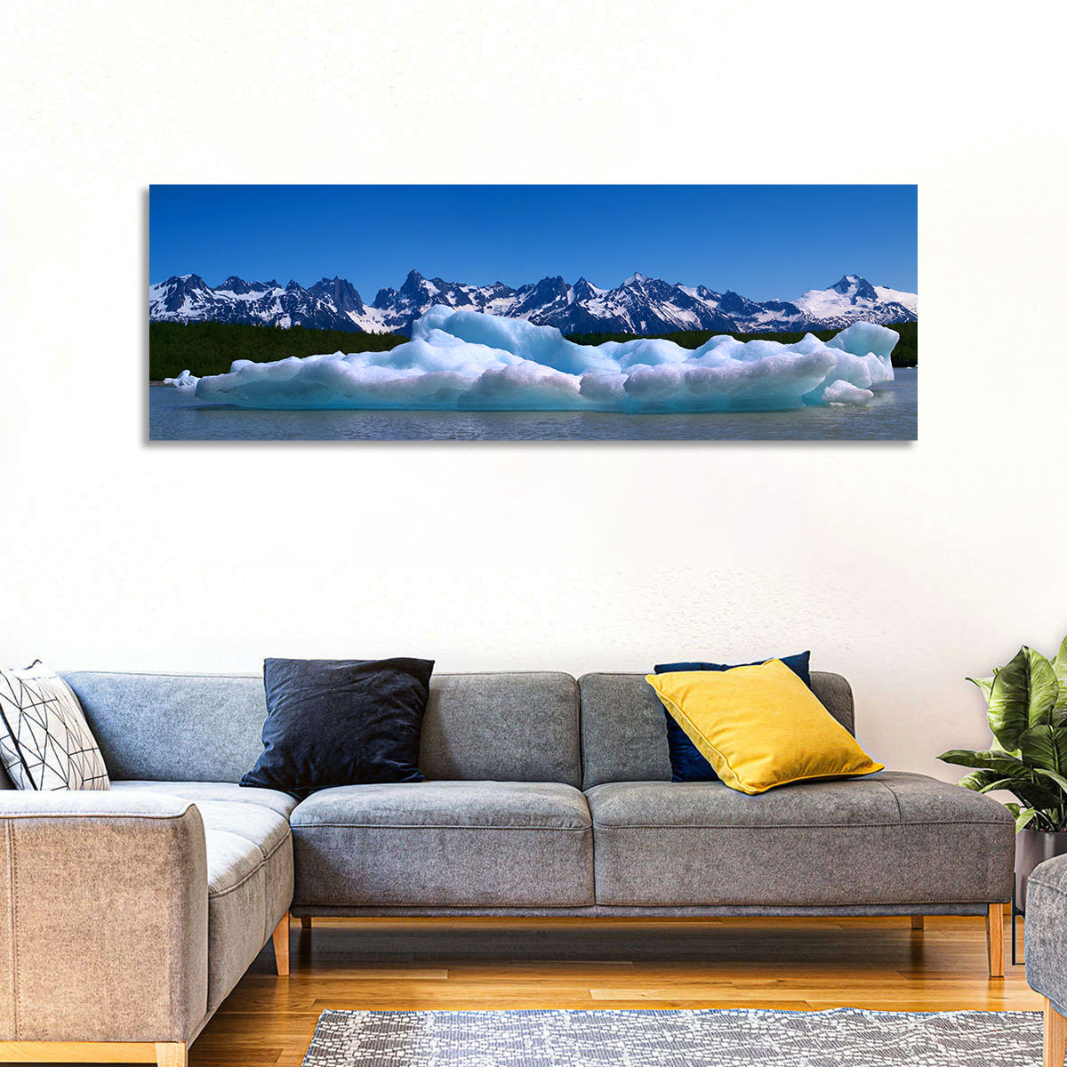Chilkat Glacier and Iceberg Wall Art