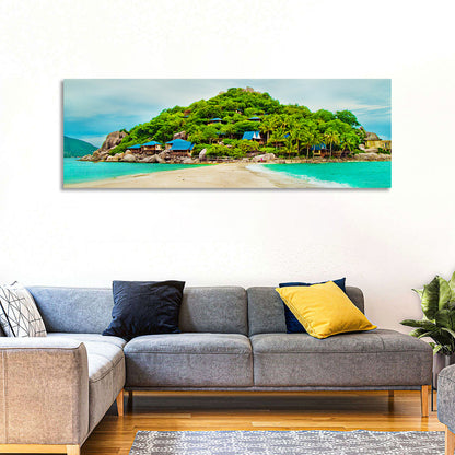 Koh Nang Yuan Sandbar Island Beach Wall Art
