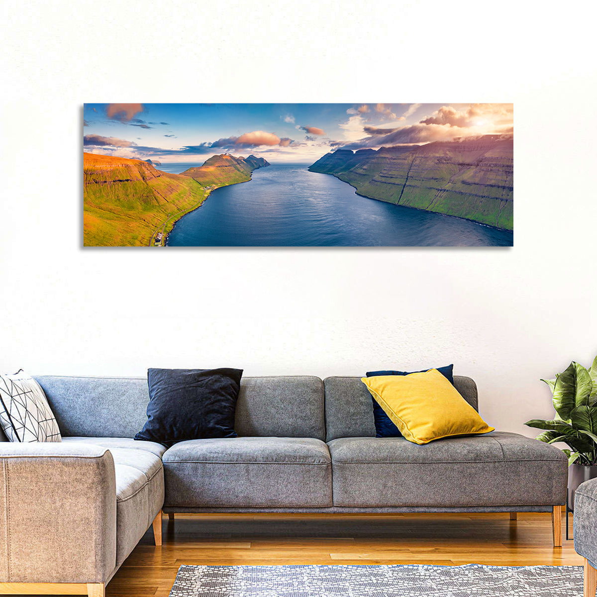 Kalsoy Island Golden Hour Wall Art