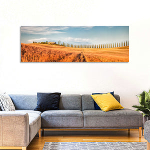 Tuscan Wheat Field Wall Art