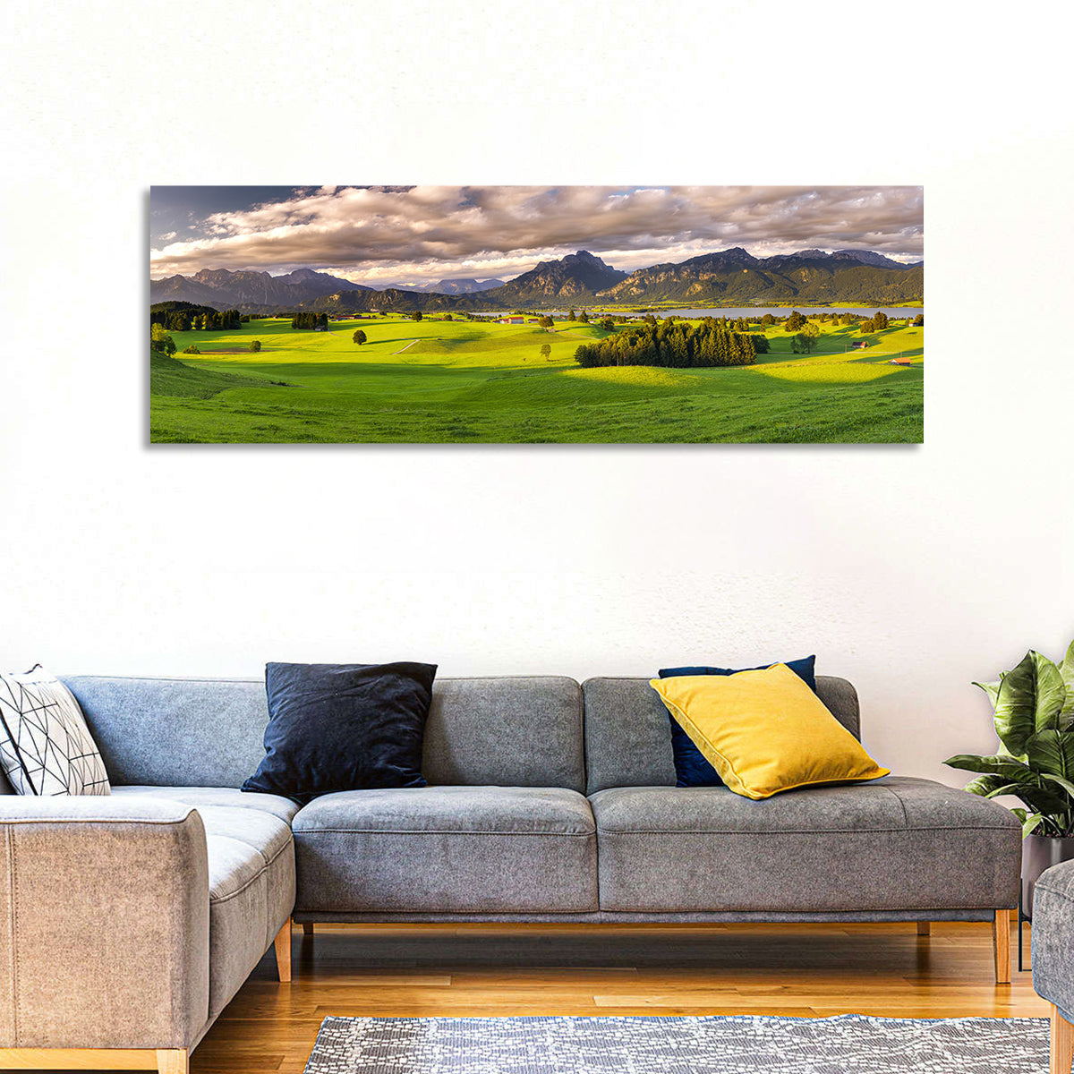 Füssen Forggensee Alpine Lake Landscape Wall Art