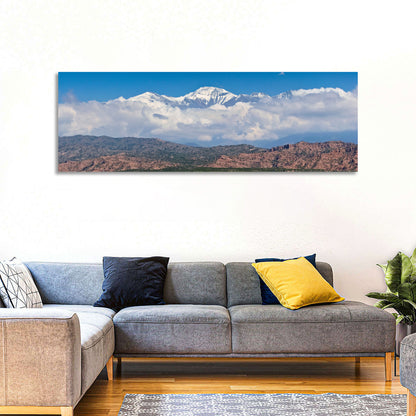 El Plata Snowcapped Peaks Above Cloud Deck Wall Art