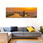 Landmark 81 Golden Hour Skyline Wall Art