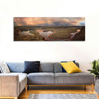 Soap Lake Storm Rainbow Wall Art
