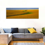 Golden Hour Soybean Field Wall Art