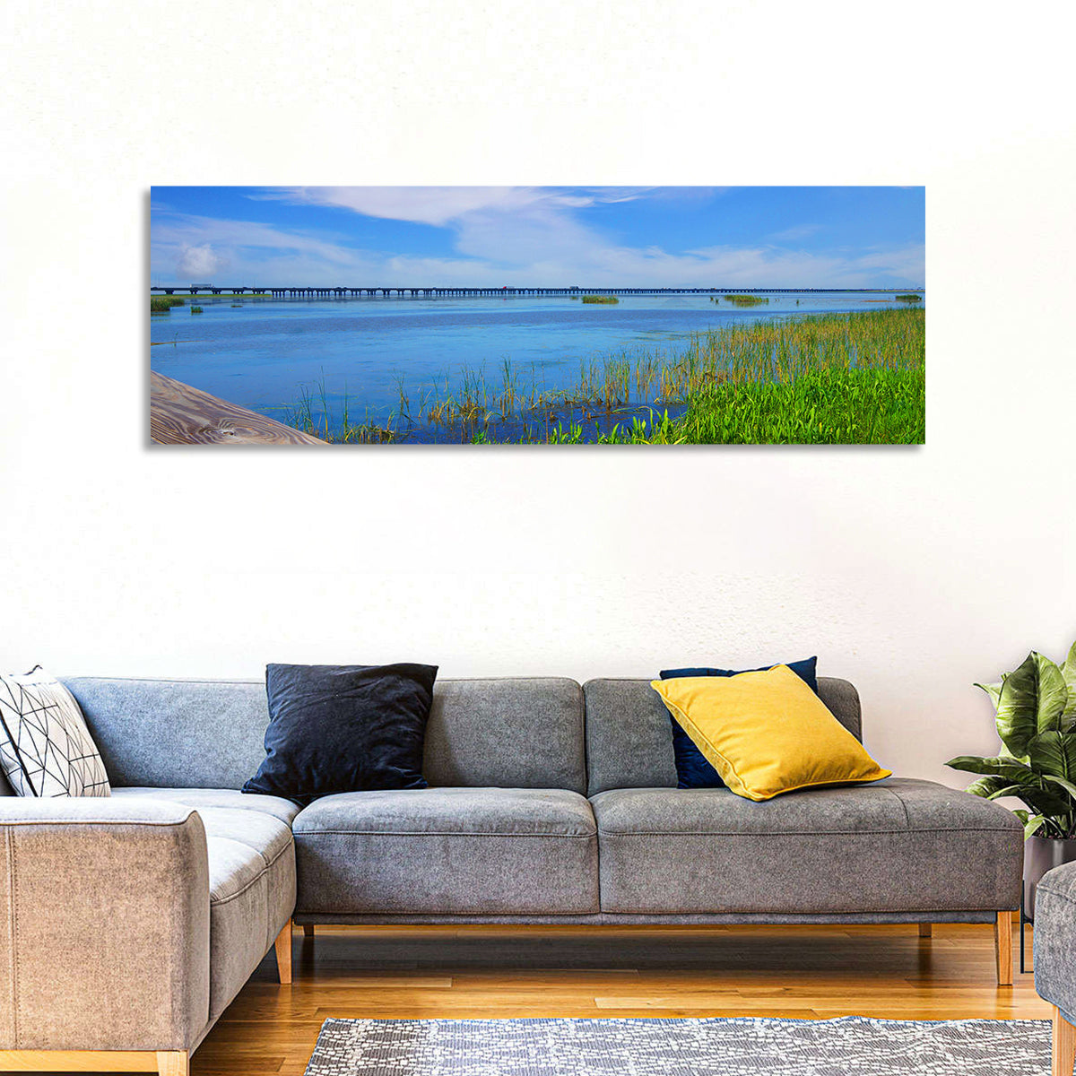Meaher State Park Boardwalk Wall Art